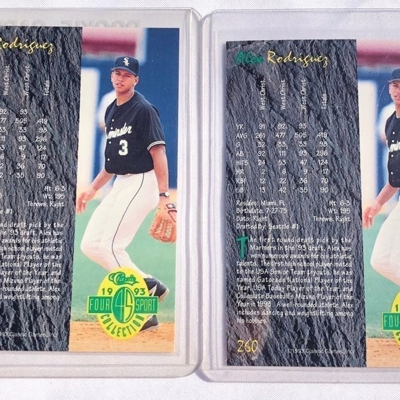1993 Alex Rodriguez classic collection in his high school uniform - Picture 4 of 8